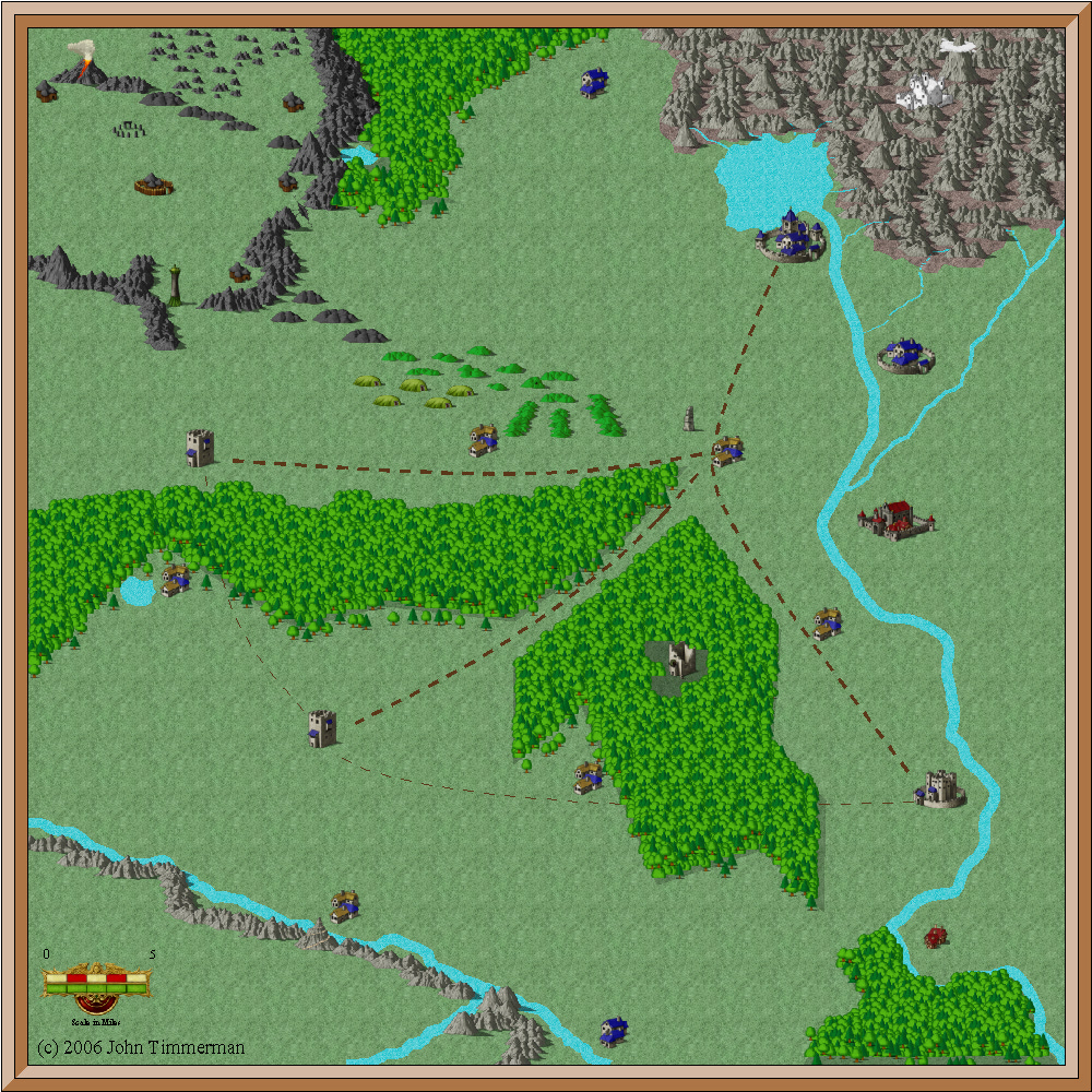 Fantasy Overland Map #1