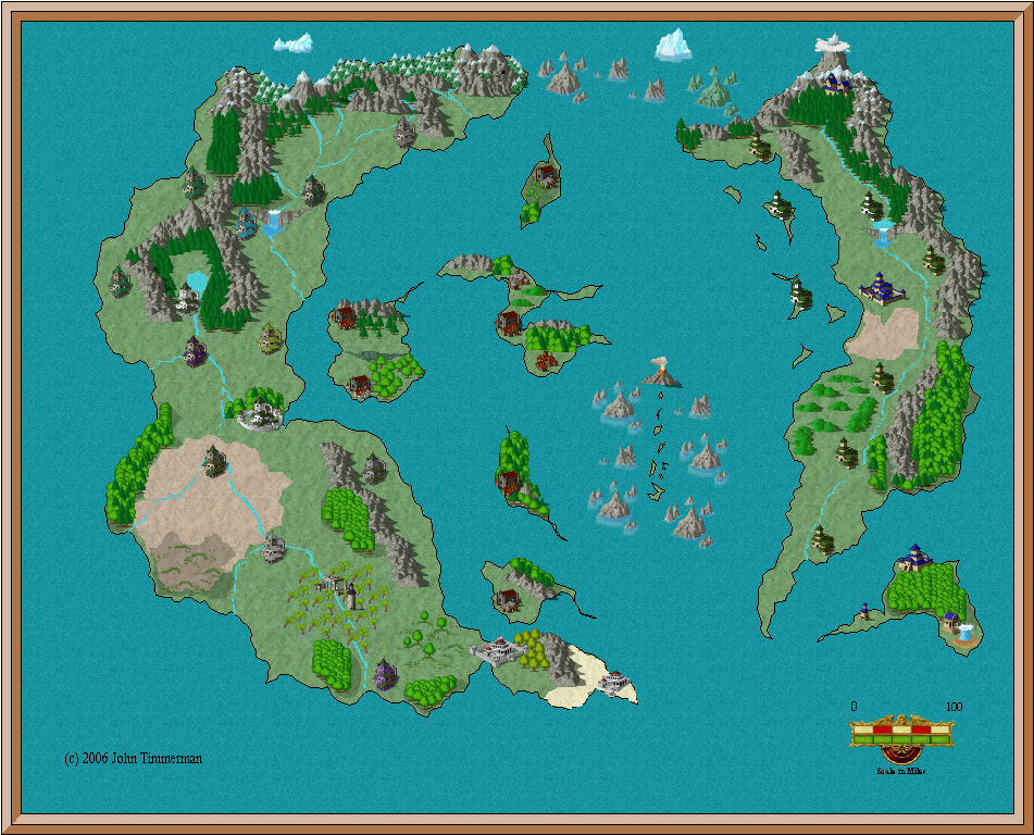 Fantasy Island Map #1