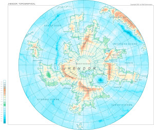 Jhendor Topographical Map