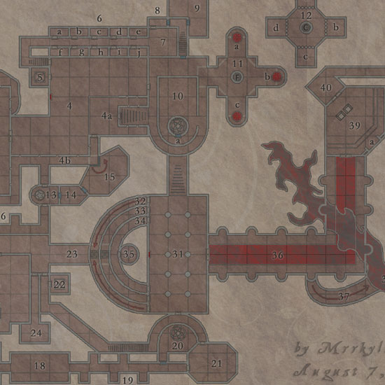 Dungeon Stronghold of a Planar Lord, by Mrrkyllothur