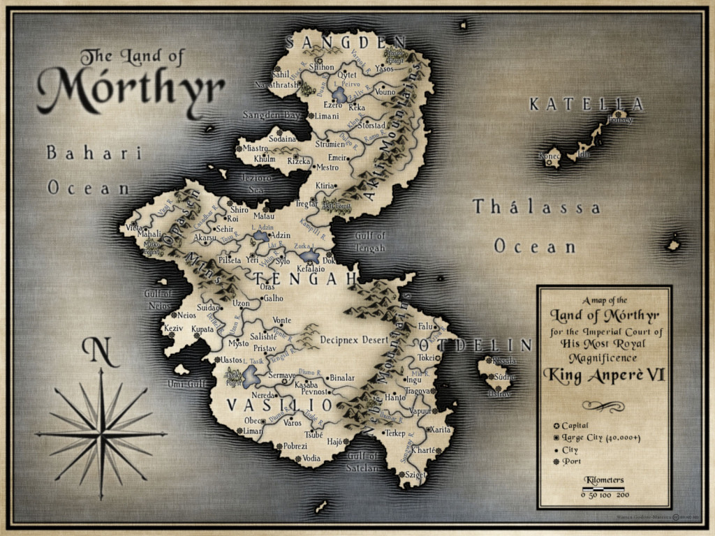 The Land of Mórthyr, by Warren Godone-Maresca