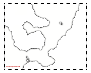 fantasy map outline 3 no features