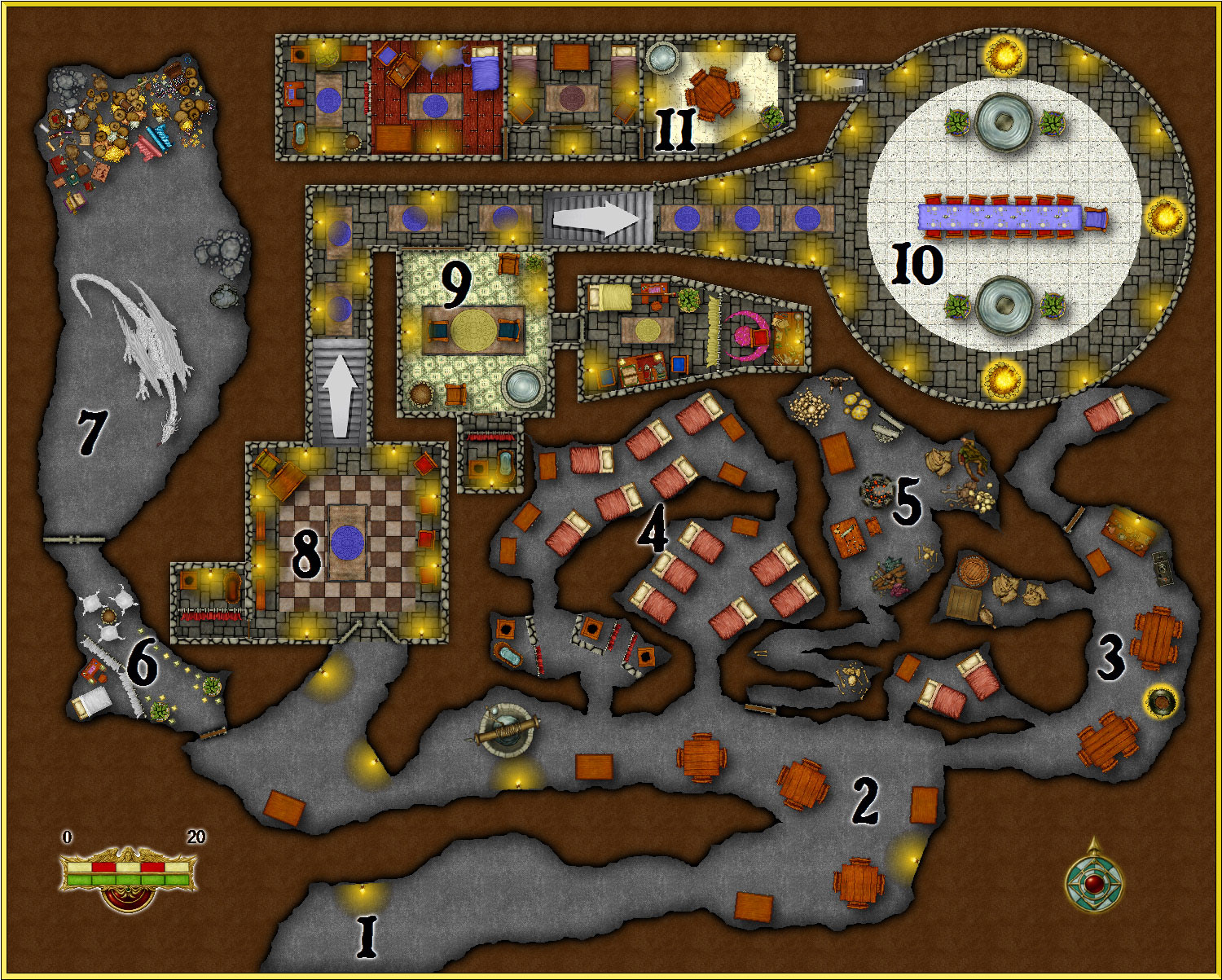 Fantasy Map Dungeon Maps Fantasy Pelajaran