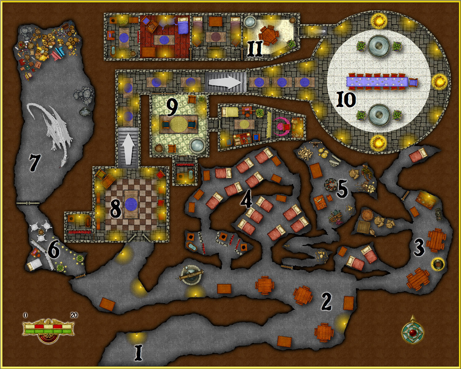 Fantasy Dungeon Map 4 Free Fantasy Maps