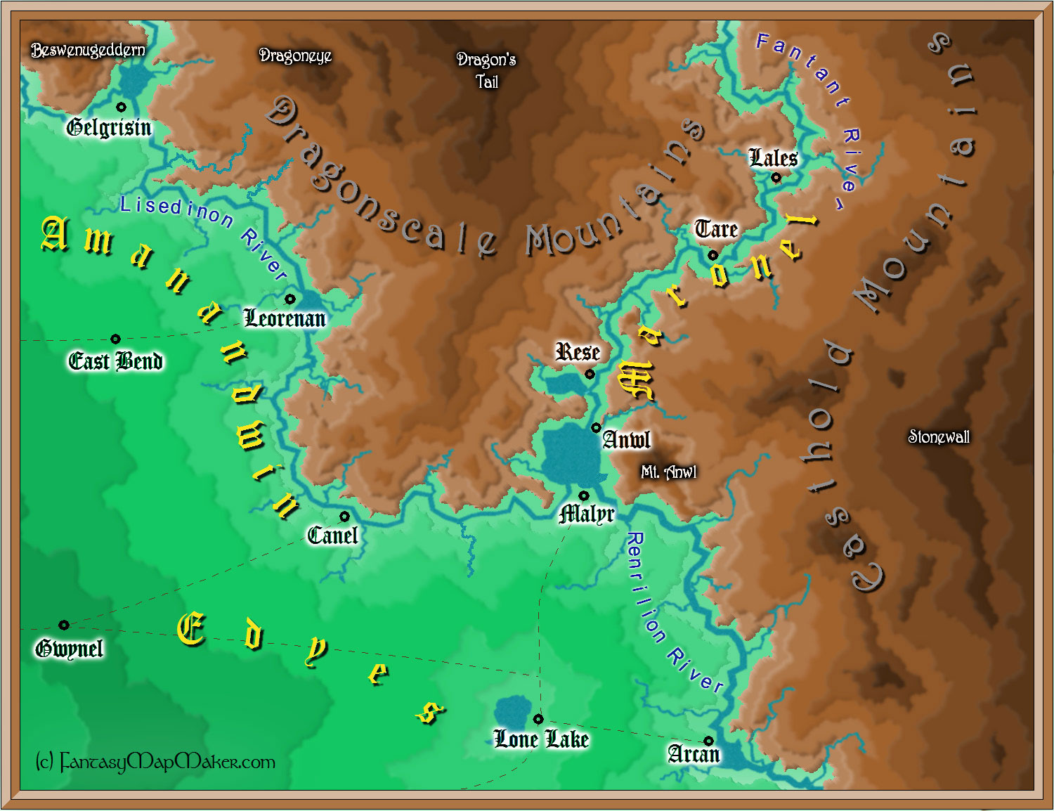 Fantasy Overland Map 8 Free Fantasy Maps Fantasy Overland Map 8 Free Fantasy Maps