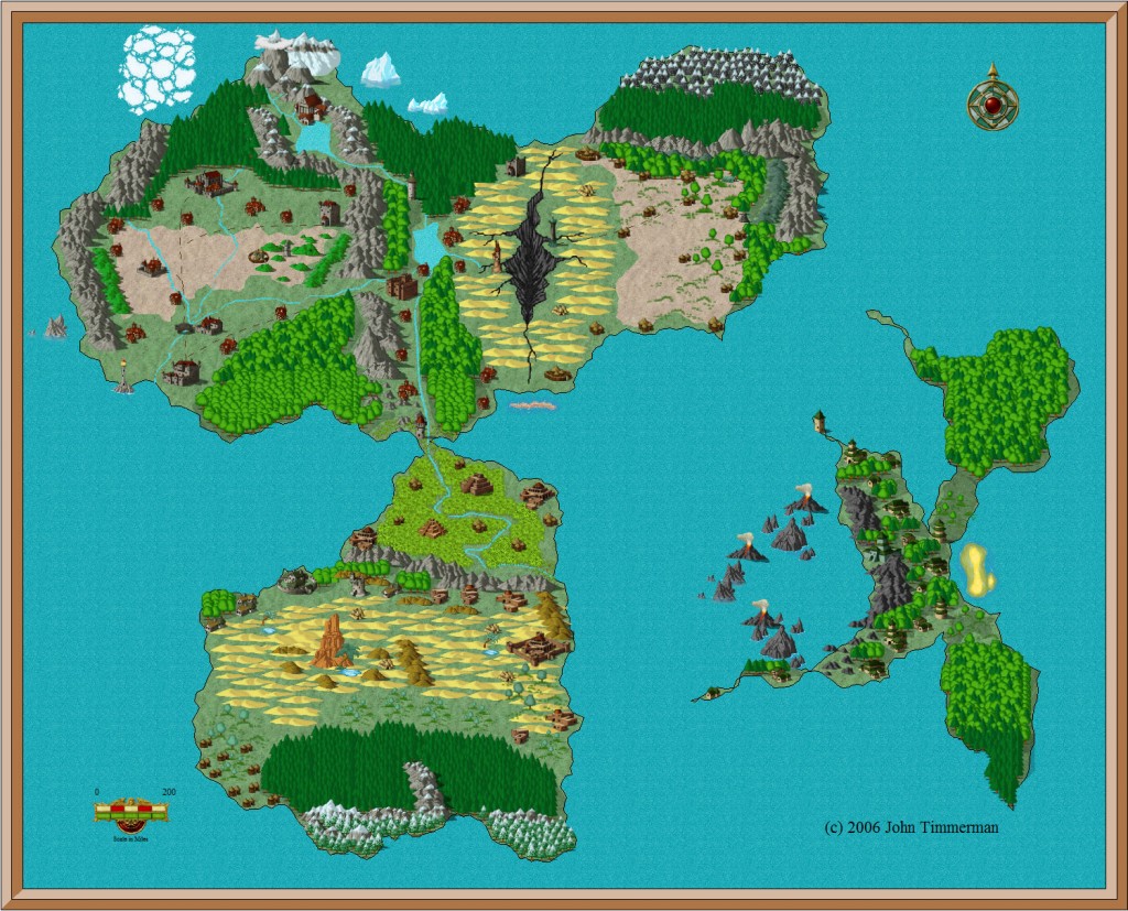 Fantasy World Map #1