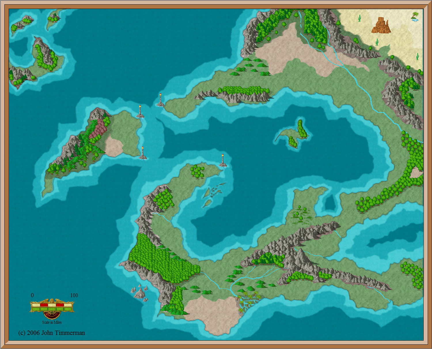 Consume Warship Culling Fantasy World Map #3 - Free Fantasy Maps