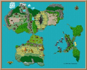 Fantasy World Map #1 - Free Fantasy Maps